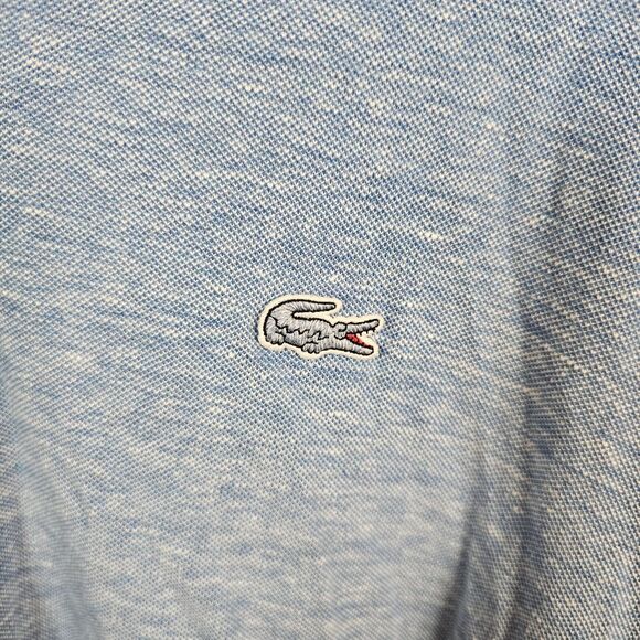 Lacoste Polo Shirt Mens Regular Fit Golf Size 4XL Alligator Crocodile Logo - Picture 3 of 7